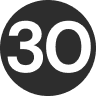 30characters logo