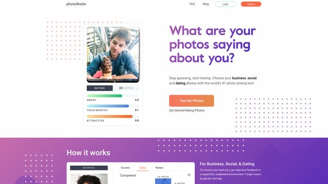 Photofeeler screenshot