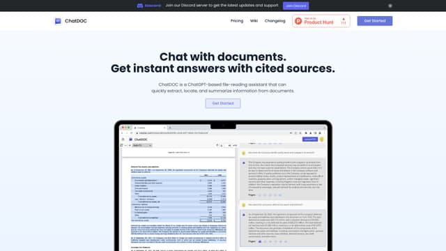 ChatDOC screenshot