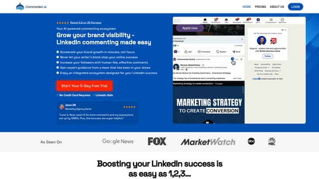 Commenter AI screenshot
