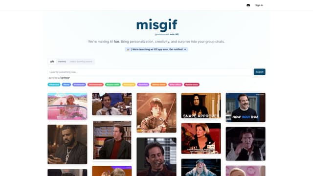 misgif screenshot
