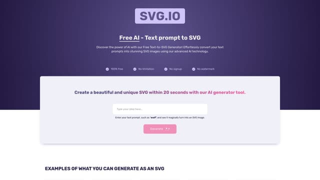SVG.io screenshot