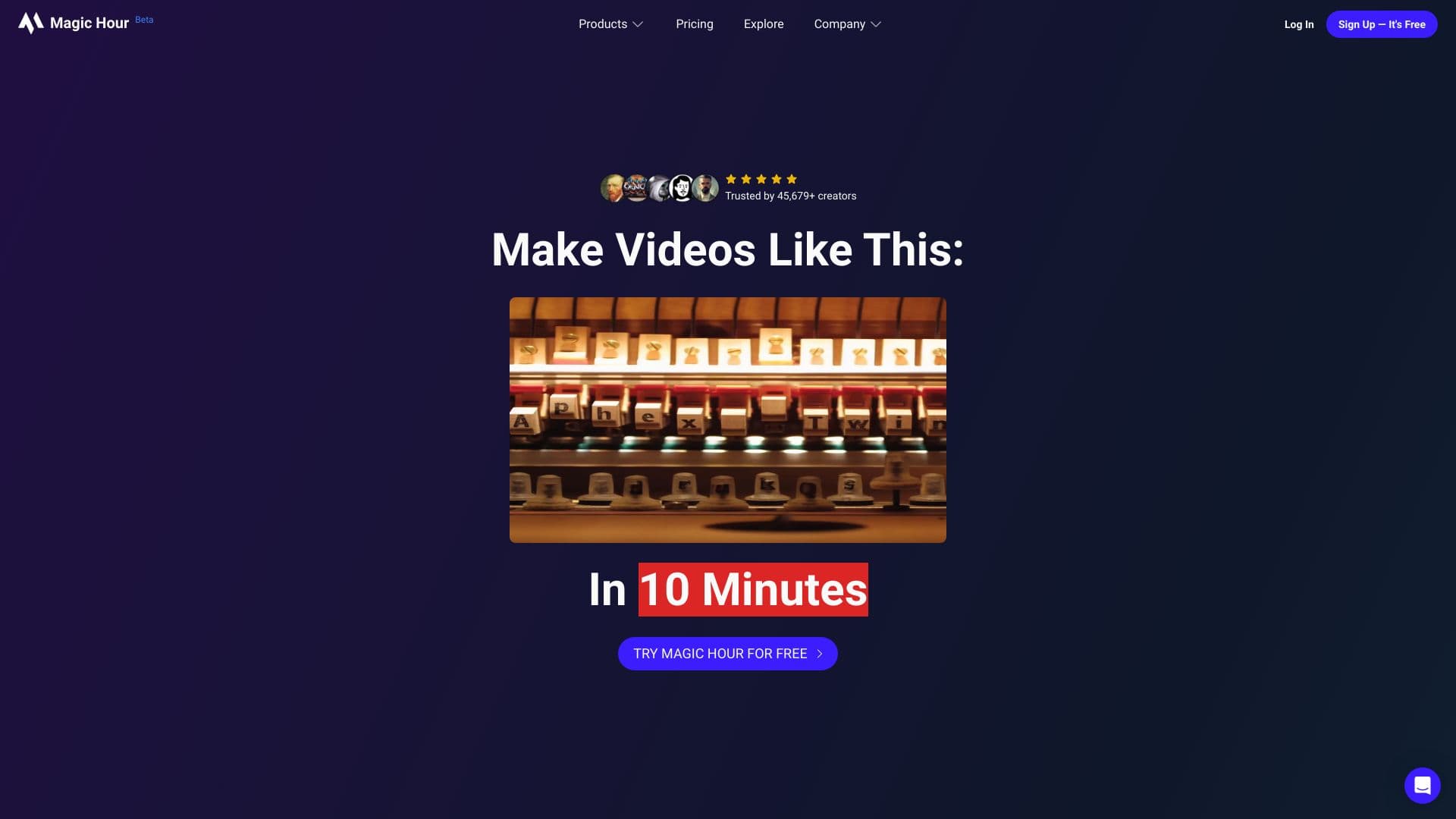 Magic Hour screenshot 1