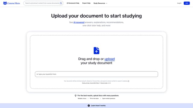 Course Hero screenshot