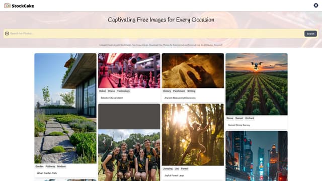 StockCake screenshot