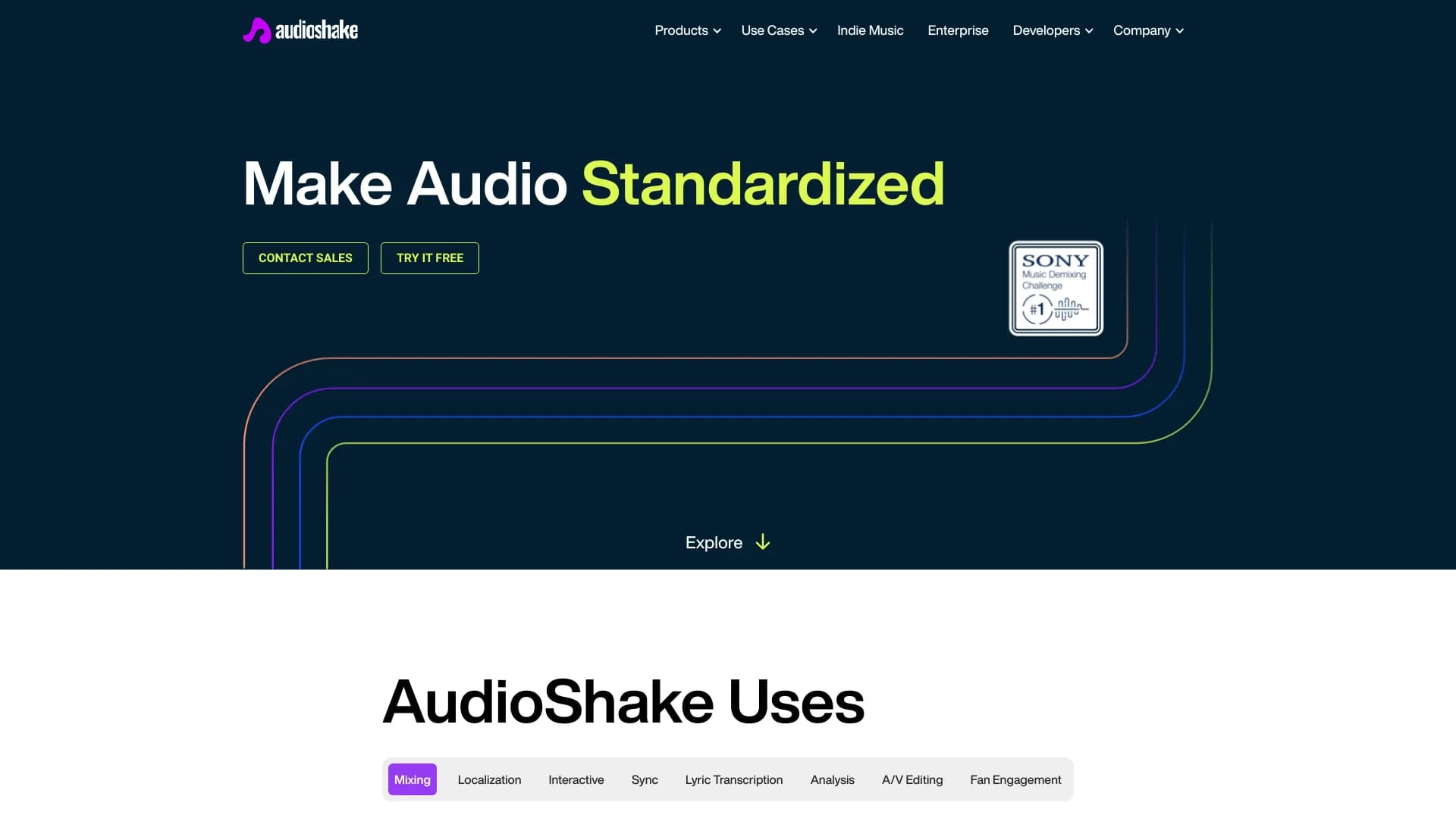 AudioShake screenshot 1