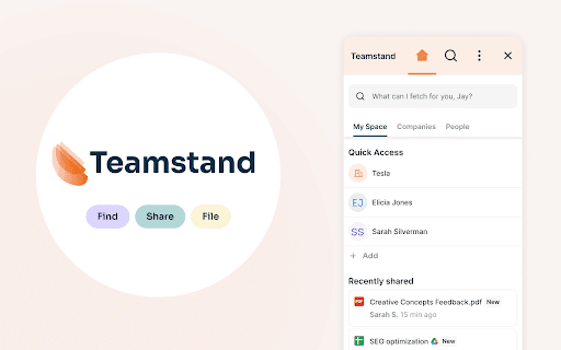 Teamstand screenshot