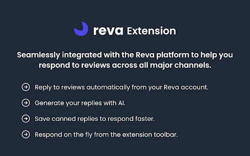 Reva Extension screenshot