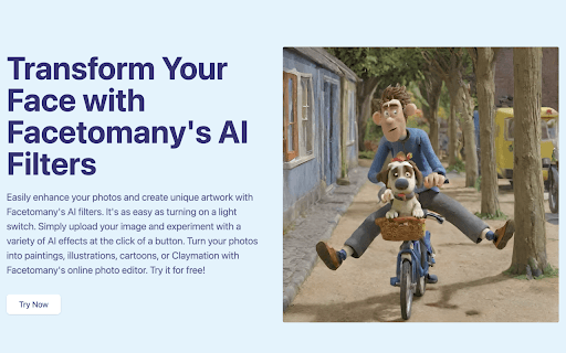 Facetomany AI screenshot