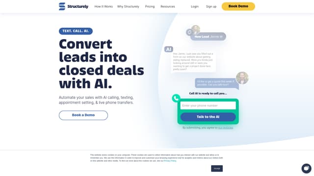 Structurely screenshot