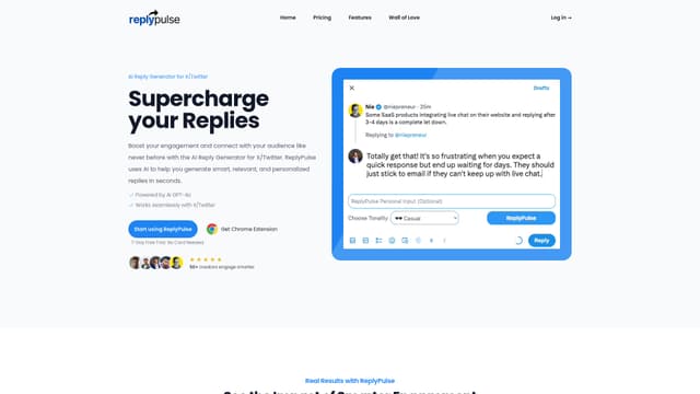 Reply Pulse screenshot