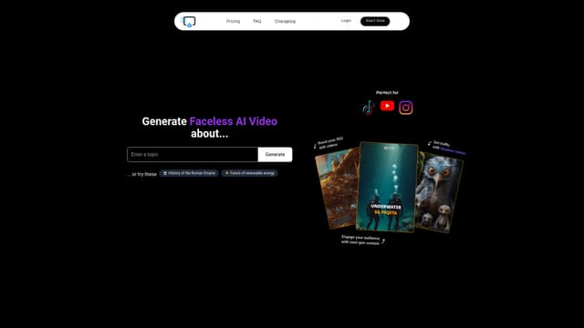 Shorts Generator AI screenshot