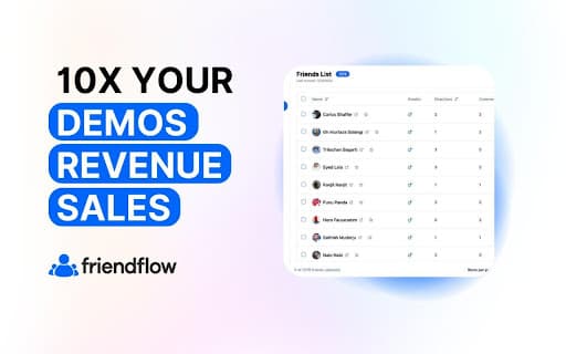 FriendFlow screenshot 1