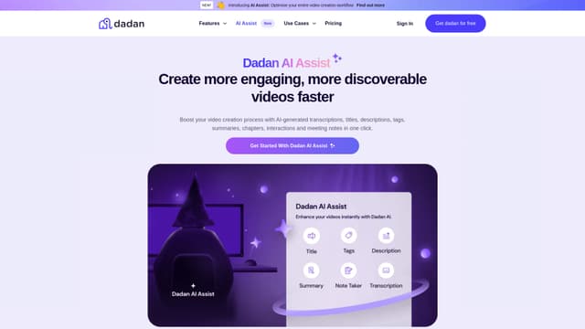 Dadan AI Assist screenshot