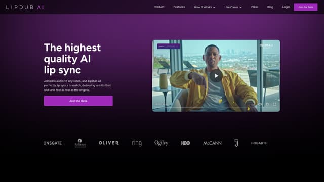 LipDub AI screenshot