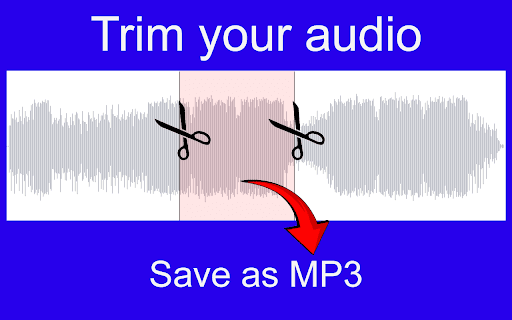 Audio Trimmer Extension screenshot
