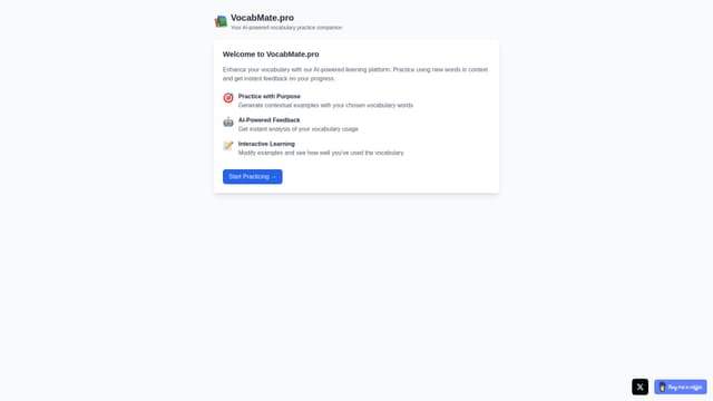 VocabMate screenshot