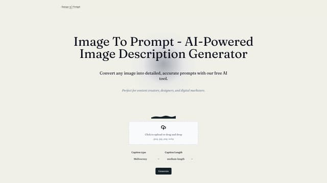 Image to Prompt Pro screenshot