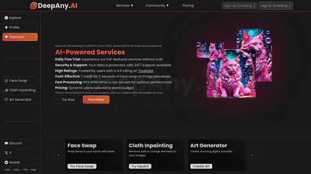 DeepAny.AI screenshot