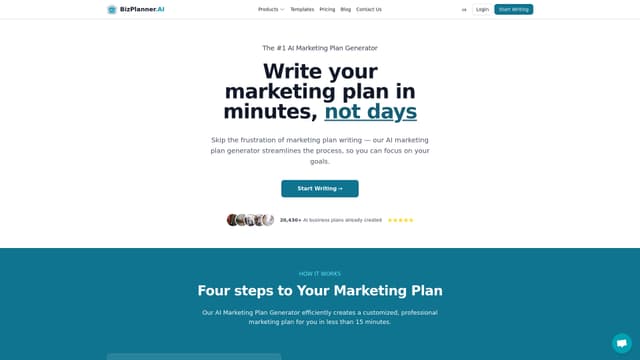 BizPlanner AI screenshot