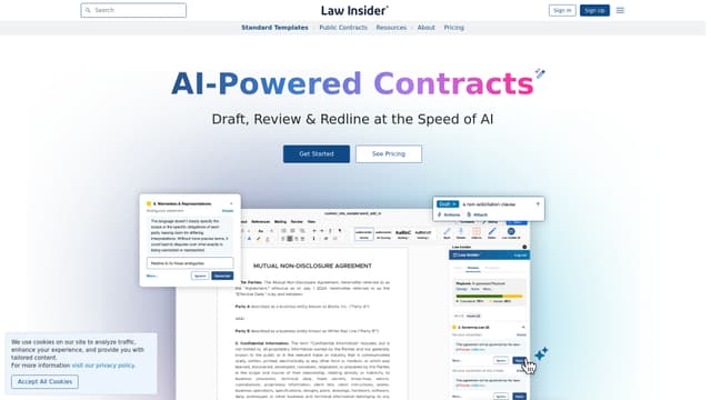 Law Insider screenshot