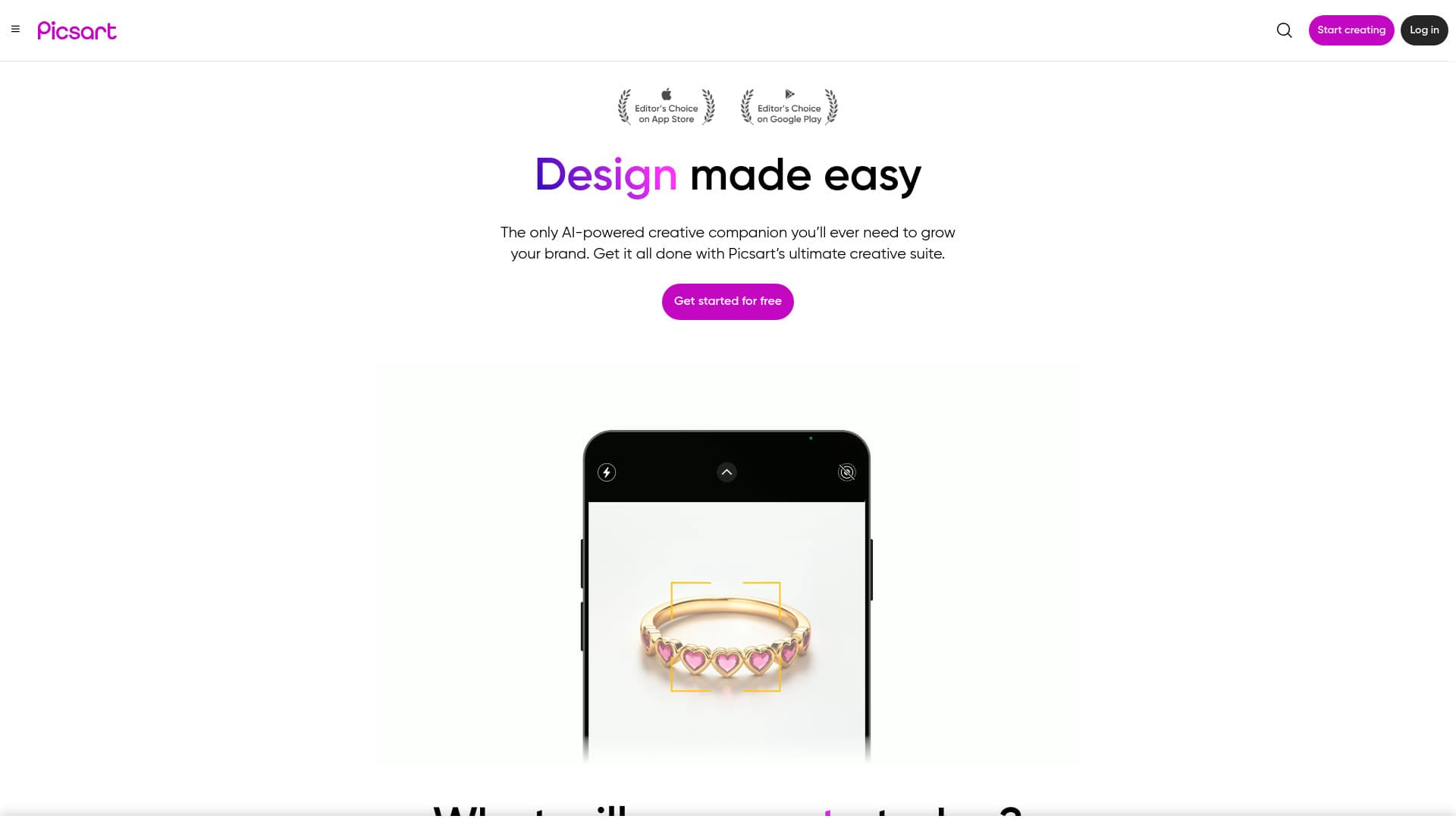 Picsart screenshot 1