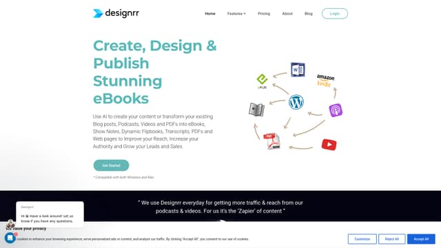 Designrr screenshot