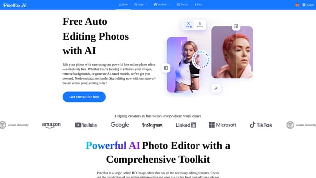 Pixelfox AI screenshot