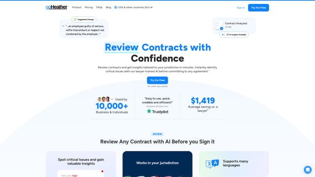 goHeather screenshot