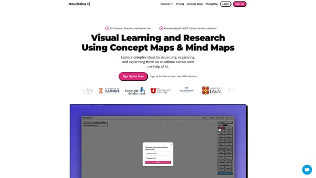 Heuristica screenshot