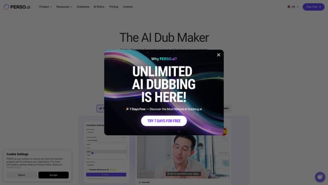 PERSO.ai screenshot