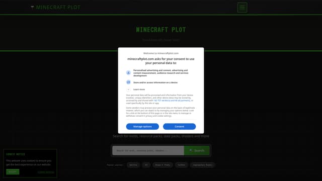 Minecraft Plot screenshot