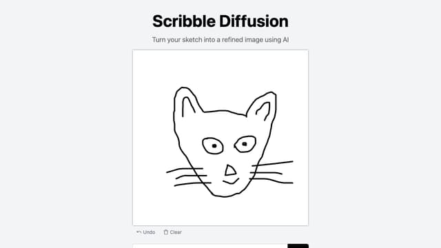 Scribble Diffusion screenshot