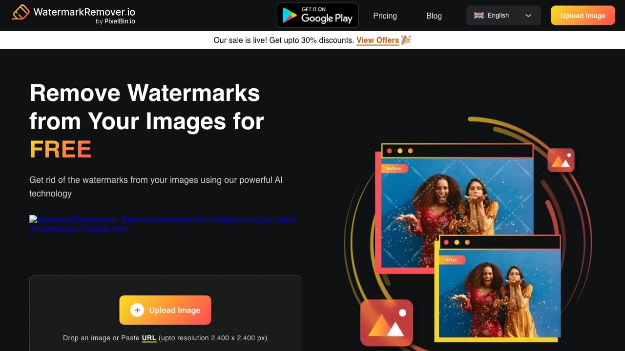 WatermarkRemover.io screenshot 1